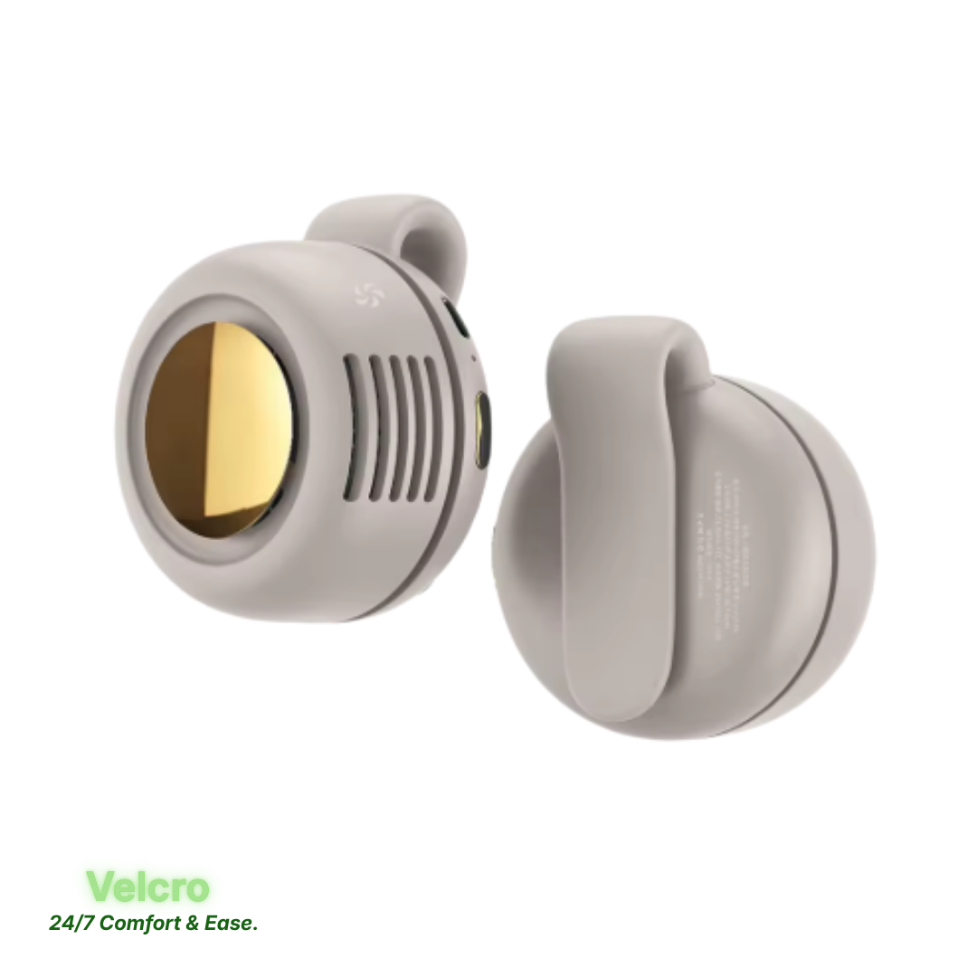 Velcro™ Stylish Instant Go Fan | 24/7 Comfort & Ease