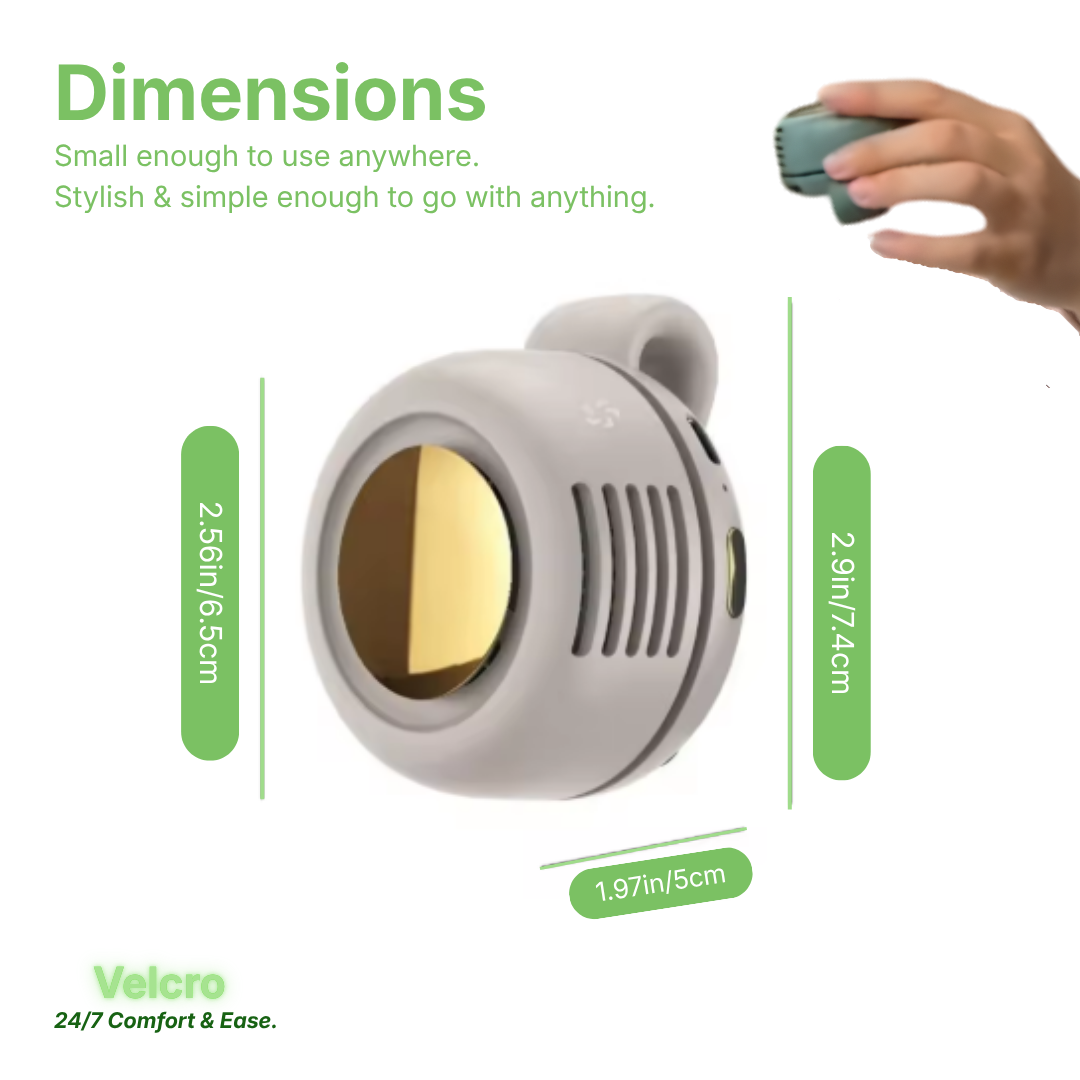 Stylish InstantGo™  Fan | 24/7 Comfort & Ease